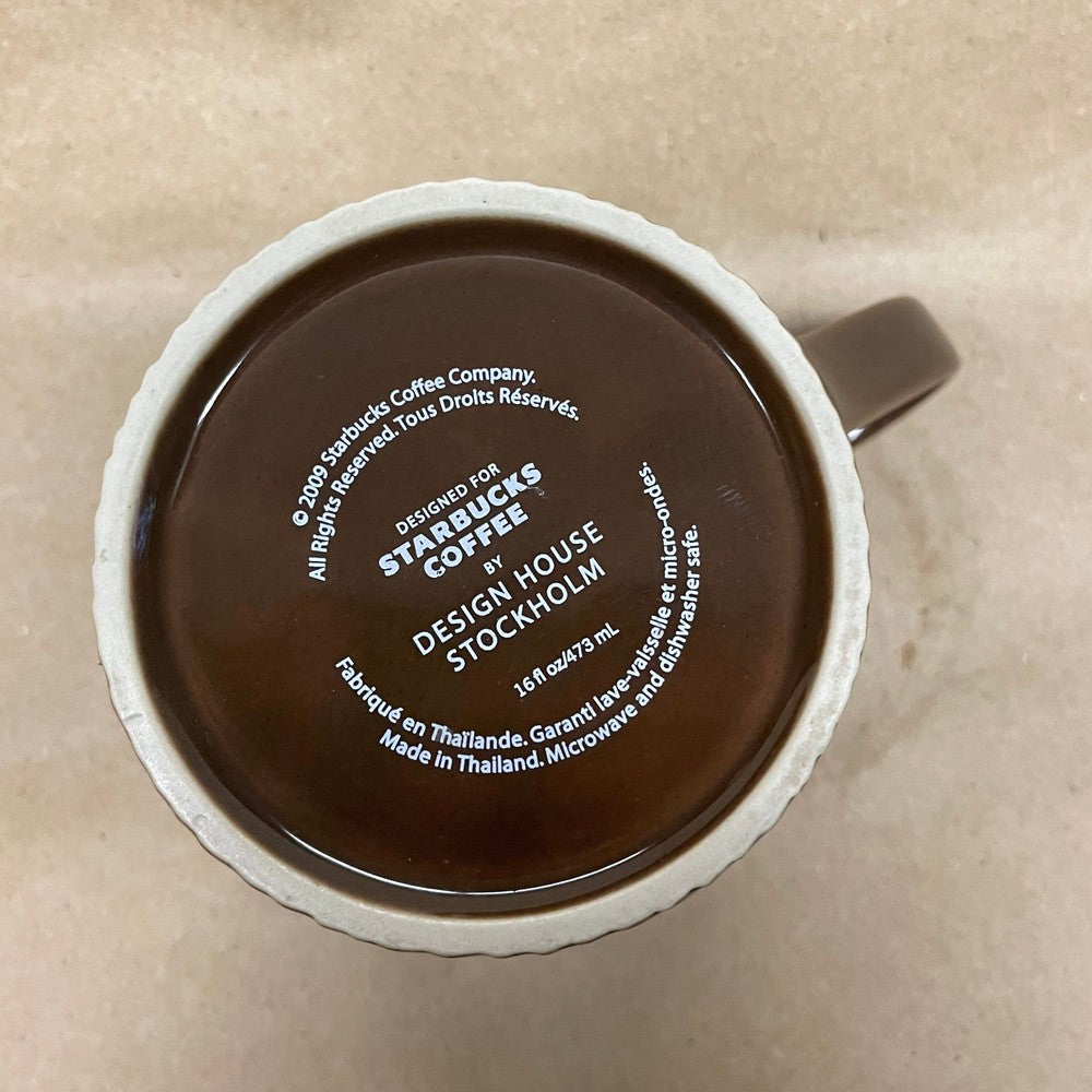 Starbucks Design House Stockholm Embossed Mug-2009